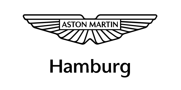 Aston Martin Hamburg Logo – Referenzkunde von GTC Hamburg